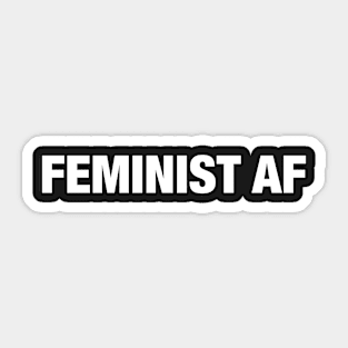 Feminist AF Sticker